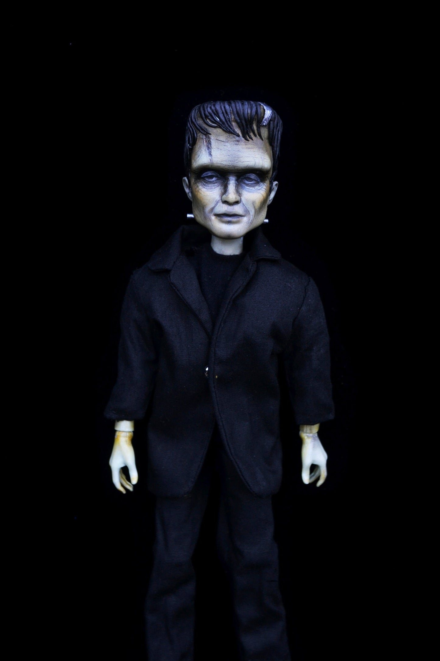 Frankenstein movie inspired horror art doll with handsculpted head and face | The Creature | MADE TO ORDER
