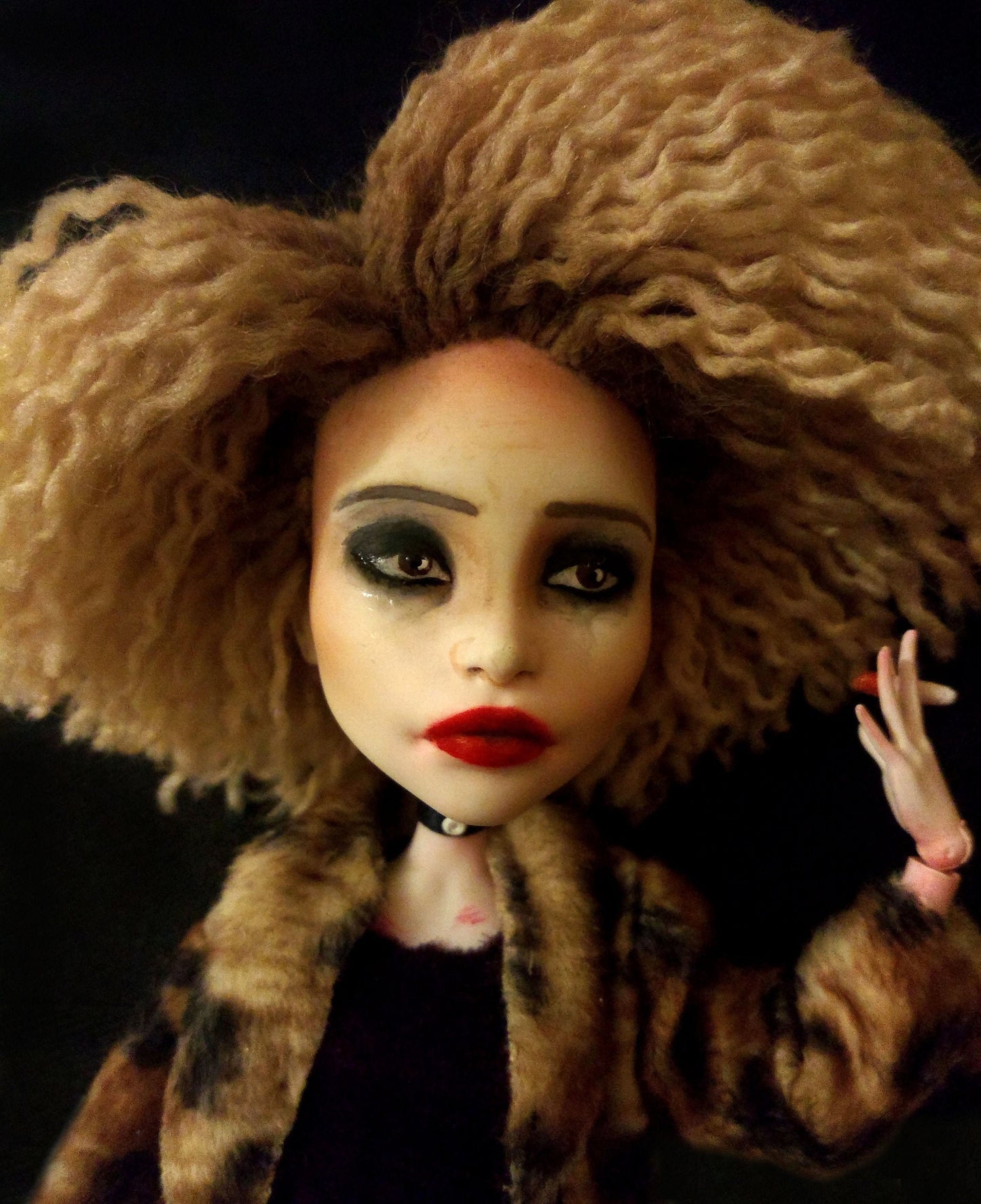 Sally | Ahs: Hotel inspired doll of Hypodermic Sally - art doll (mh ooak repaint) (MADE TO ORDER)