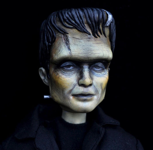 Frankenstein movie inspired horror art doll with handsculpted head and face | The Creature | MADE TO ORDER